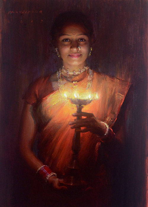 Paintings of Artist Pramod Kurlekar